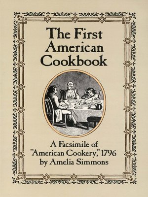 cover image of The First American Cookbook